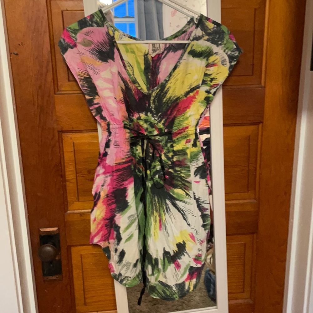 Paint Stroke Swim Cover-up